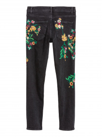 Зауженные джинсы H&M модель 64096 Фото