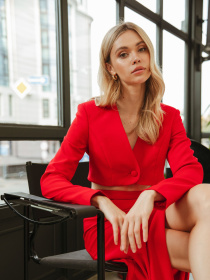 Діловий костюм Gepur модель 42321 Фото