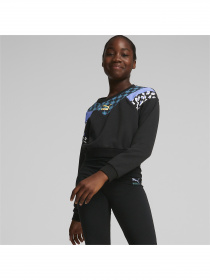 Спортивная кофта PUMA Classics 90's Prep Crew модель 670317 Фото