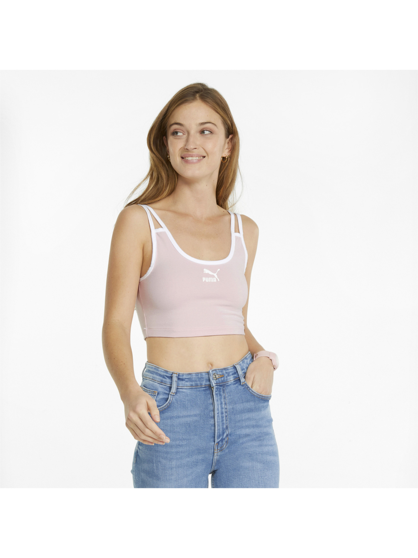 Топ спортивный PUMA Tennis Club Bralette модель 536811 Фото