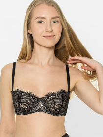 Бюстгальтер Brabrabra модель SLZ21201036_black Фото