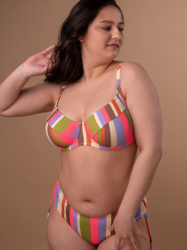 Верх купальника Brabrabra модель SO226477_colorstrips Верх купальника Brabrabra модель SO226477_colorstrips Фото