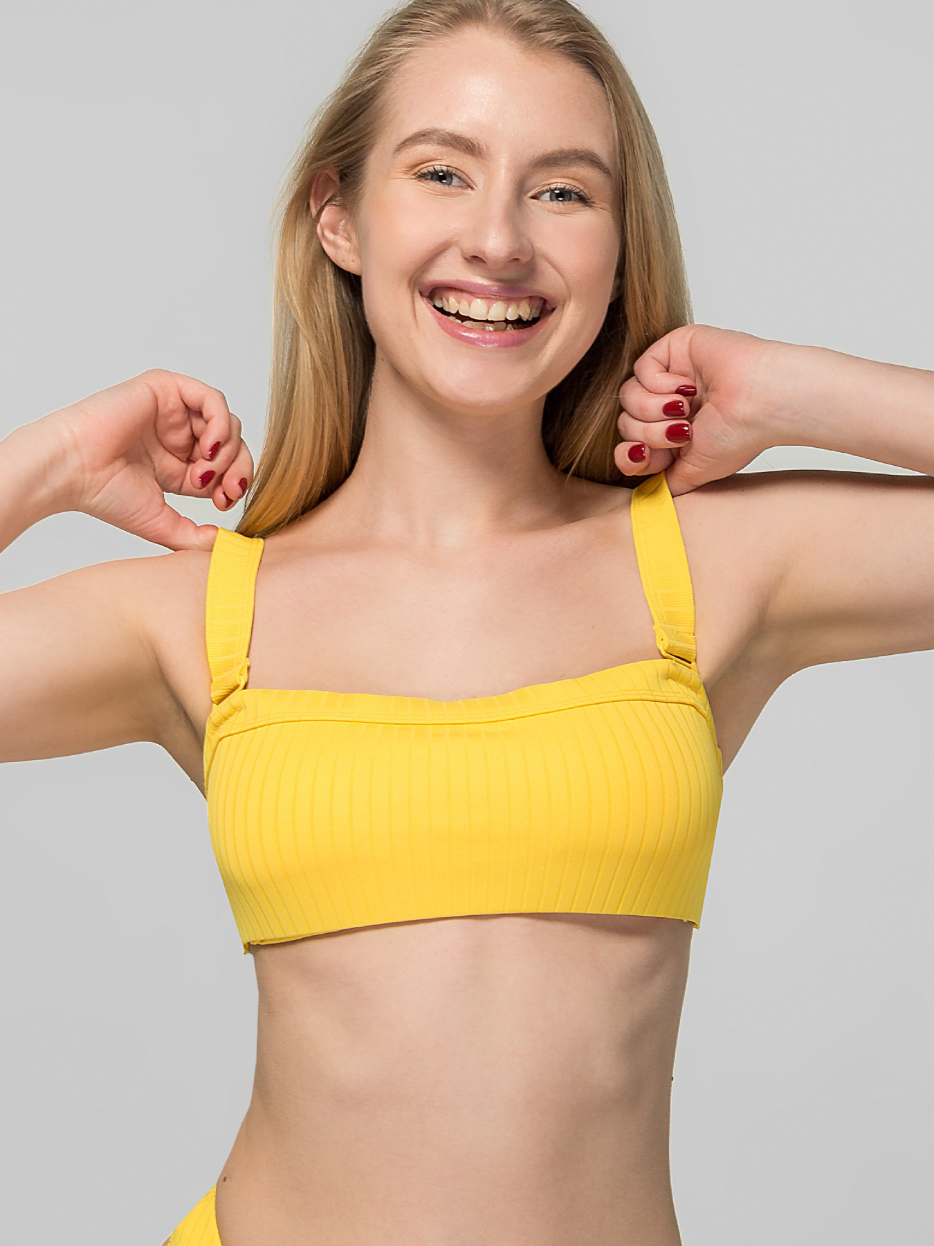 Верхняя часть купальника Brabrabra модель SO205231_October Фото