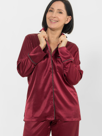 Верх пижамы Brabrabra модель HOM1903004_thedarkred Верх пижамы Brabrabra модель HOM1903004_thedarkred Фото