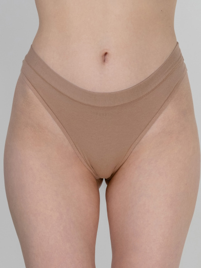 Труси brabrabra модель SLZ24602002_sand-cream-nude-darknude-beige — фото 3 - INTERTOP