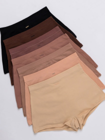 Набор трусов Brabrabra модель SLZ24602009_sand-cream-nude-darknude-beige-brown-black Фото