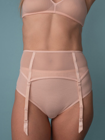 Нижнее белье Brabrabra Пояс для панчох модель SLZ23602006_powder Фото