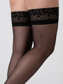 Чулки Brabrabra модель 202P_black Фото