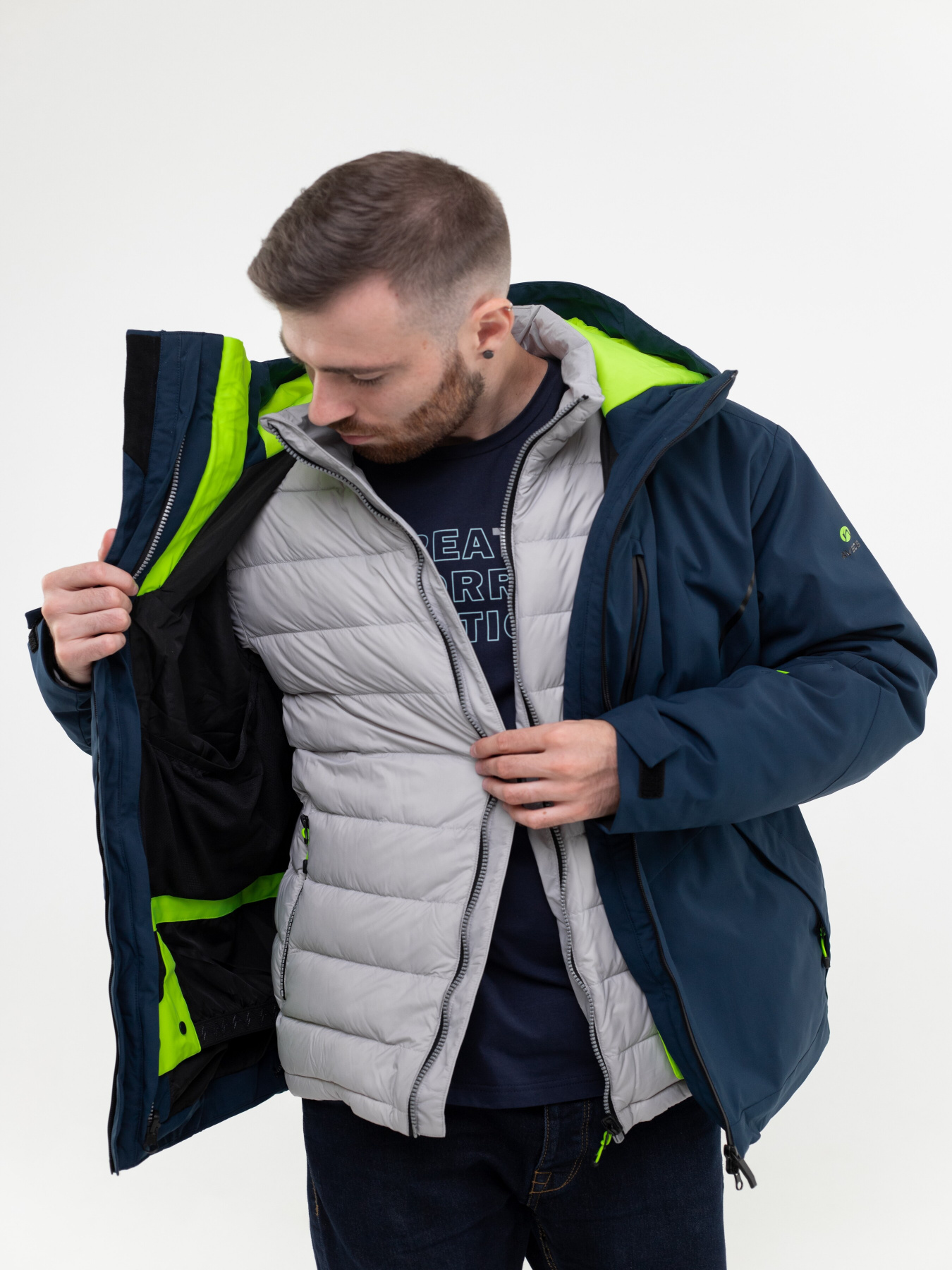 Аутдор и горнолыжная куртка AVECS модель 70475-87 Фото