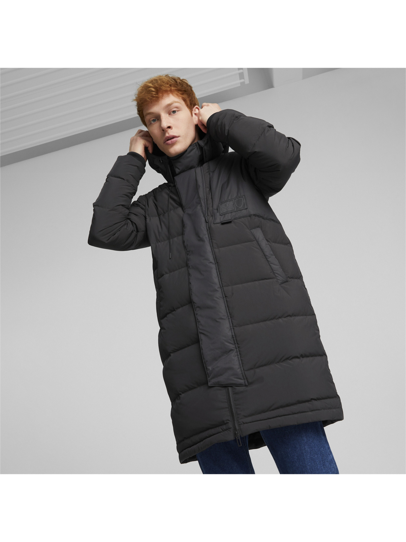 Демисезонная куртка PUMA Ferrari Style Parka Jacket модель 535771 Фото