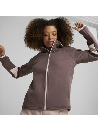Кофта спортивна PUMA Evostripe Full-zip Hoodie модель 849809 — фото 3 - INTERTOP