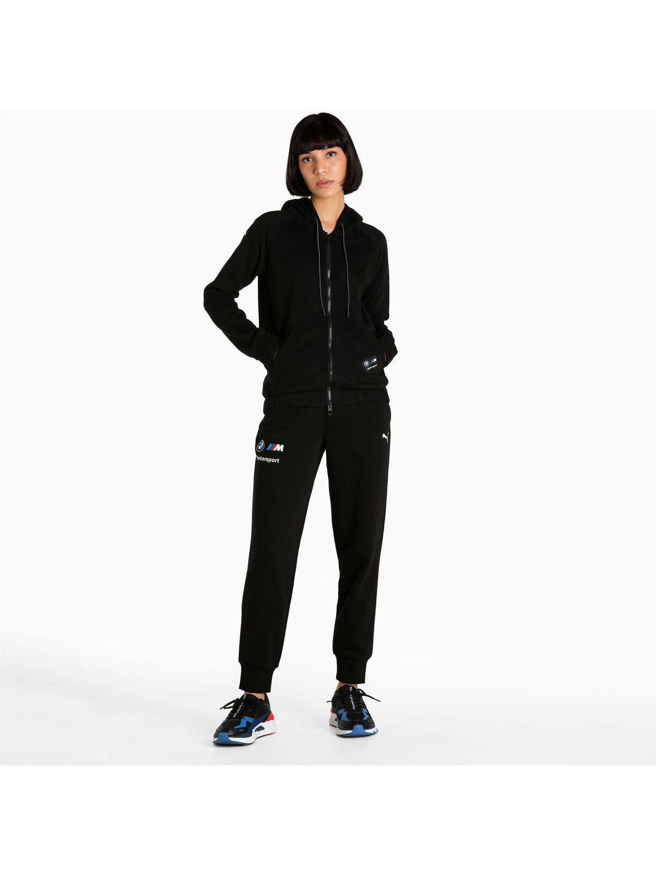 Свитшот PUMA Bmw Mms Wmn Hdd Sweat Jacket модель 535905 Фото