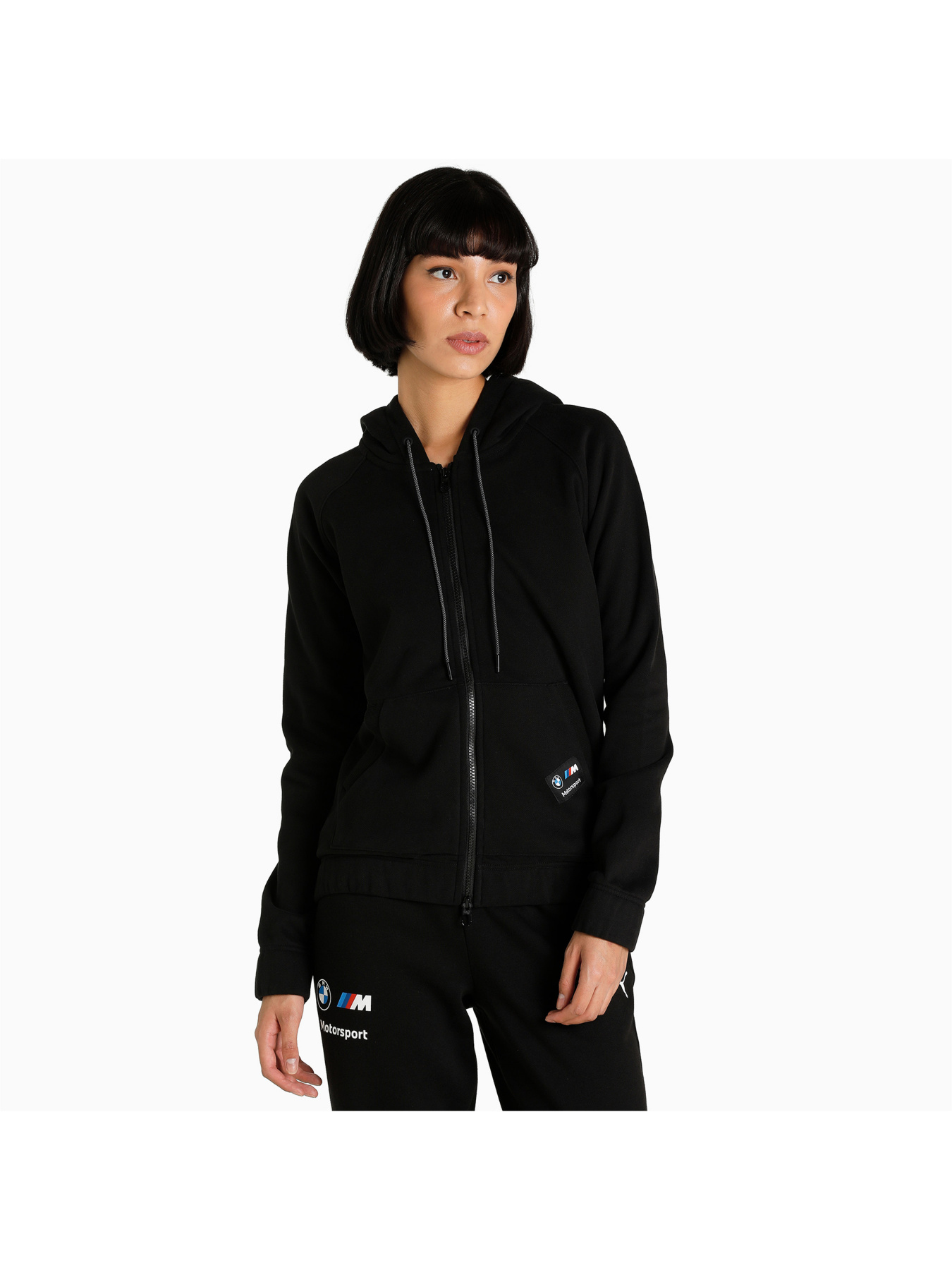 Свитшот PUMA Bmw Mms Wmn Hdd Sweat Jacket модель 535905 Фото