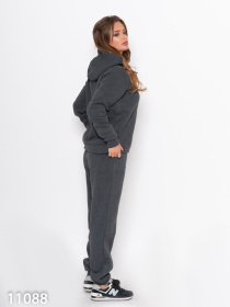 Спортивный костюм ISSA Plus модель 11088B_серый Фото