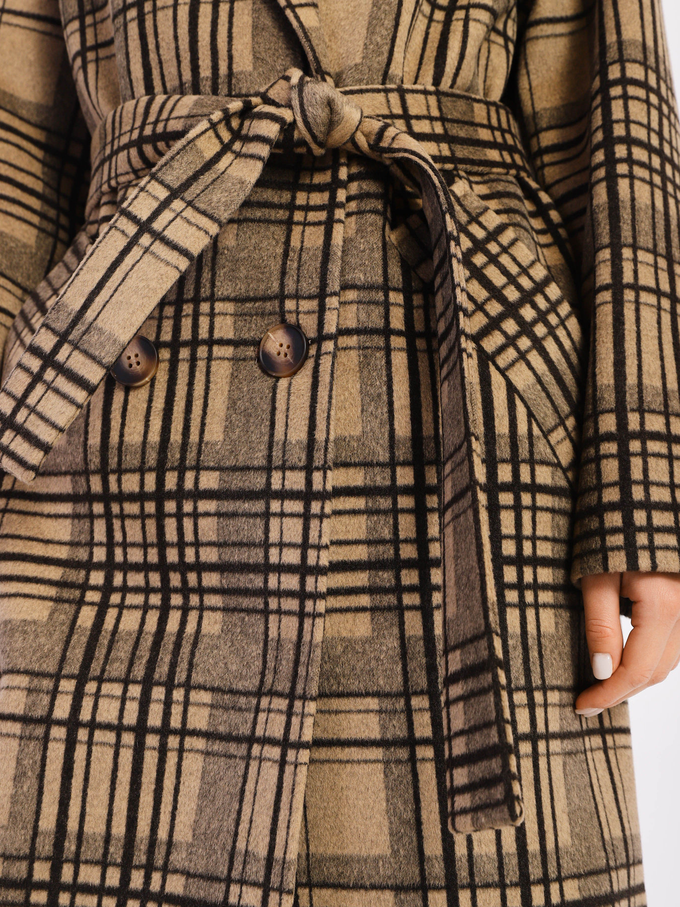 Пальто Danna модель 1767BRN Фото