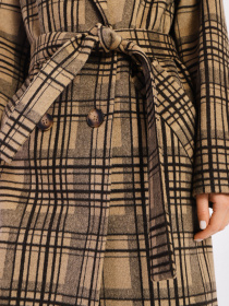 Пальто Danna модель 1767BRN Фото