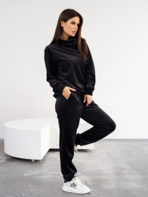 Спортивный костюм ISSA Plus модель 13558_black Фото