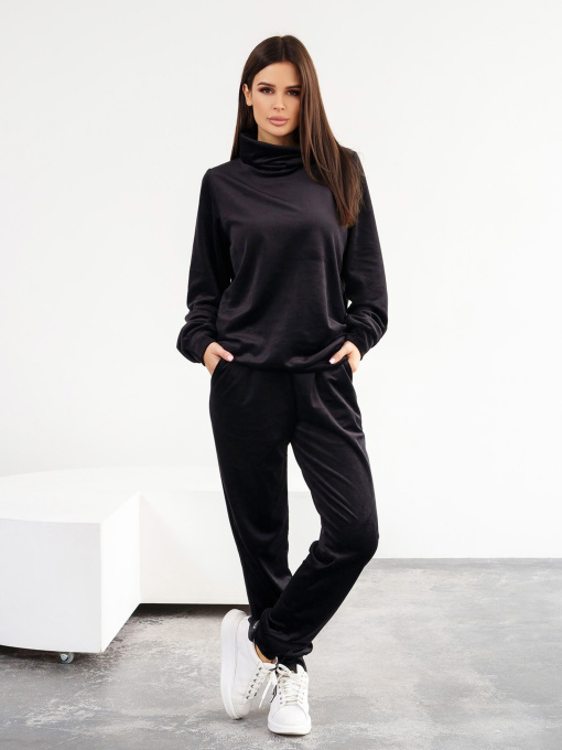 Спортивный костюм ISSA Plus модель 13558_black Фото