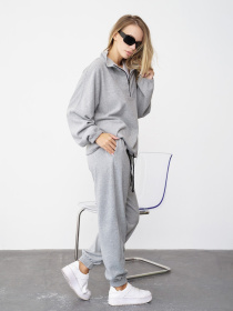 Спортивный костюм ISSA Plus модель 13559_grey Спортивный костюм ISSA Plus модель 13559_grey Фото