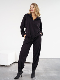 Спортивний костюм ISSA Plus модель 13560_black Фото