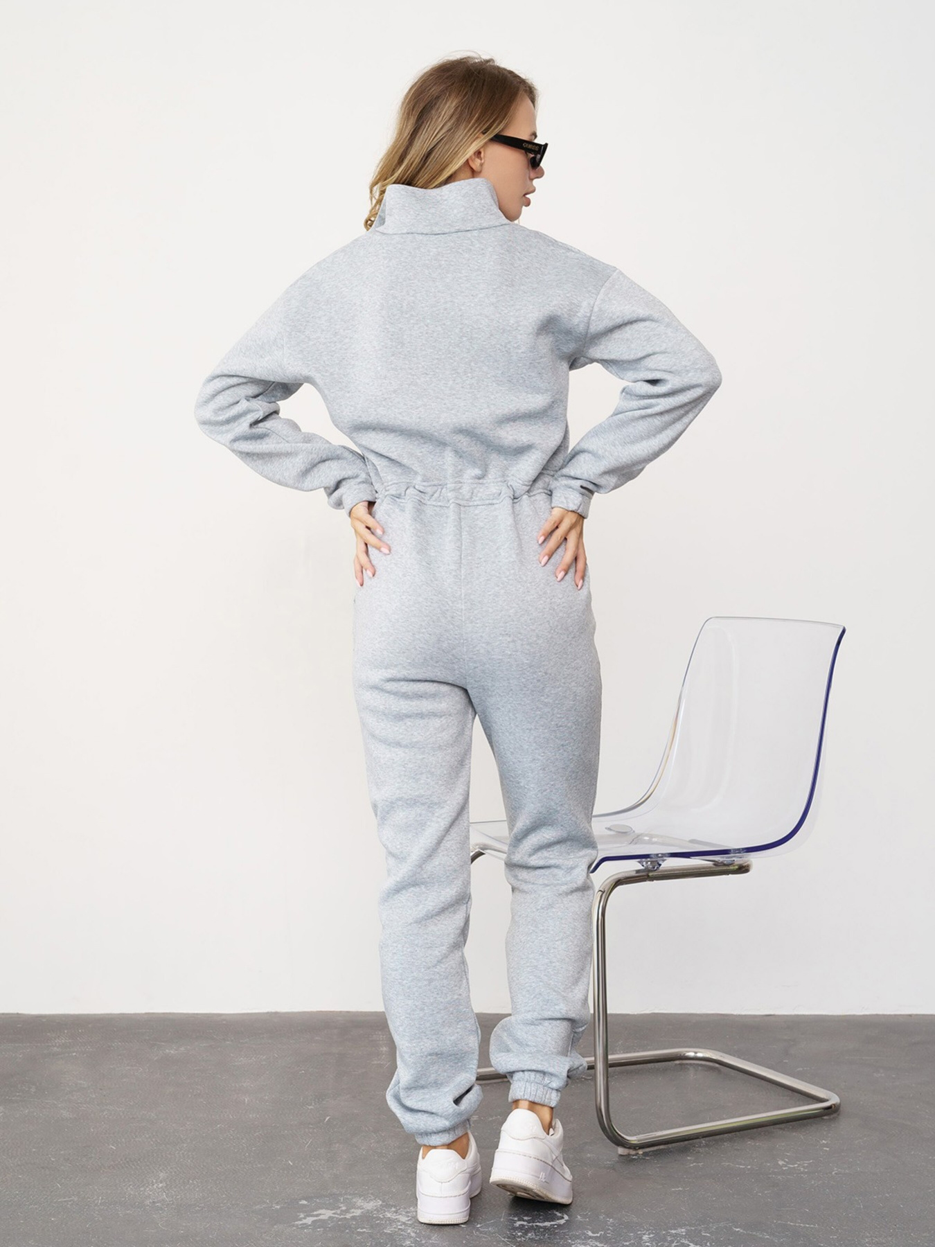 Комбинезон ISSA Plus модель 13562_lightgray Фото