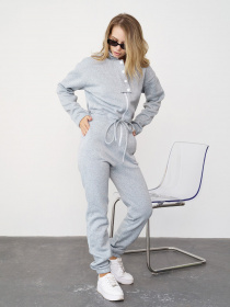 Комбинезон ISSA Plus модель 13562_lightgray Фото