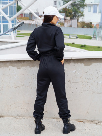 Комбінезон ISSA Plus модель 13562_black Комбінезон ISSA Plus модель 13562_black Фото