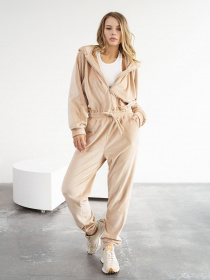 Комбинезон ISSA Plus модель SA-431_beige Фото