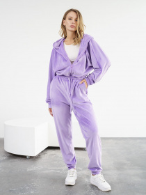 Комбінезон ISSA Plus модель SA-431_lilac Фото