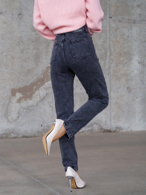 Джинси мом ISSA Plus модель WN20-309_grey Фото