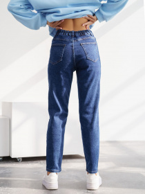 Джинсы мом ISSA Plus модель WN20-314_blue Фото