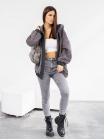 Скинни джинсы ISSA Plus модель WN20-318_grey Фото