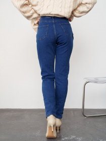 Джинсы мом ISSA Plus модель WN20-319_blue Фото