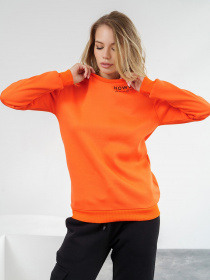 Світшот ISSA Plus модель 13537_orange Фото