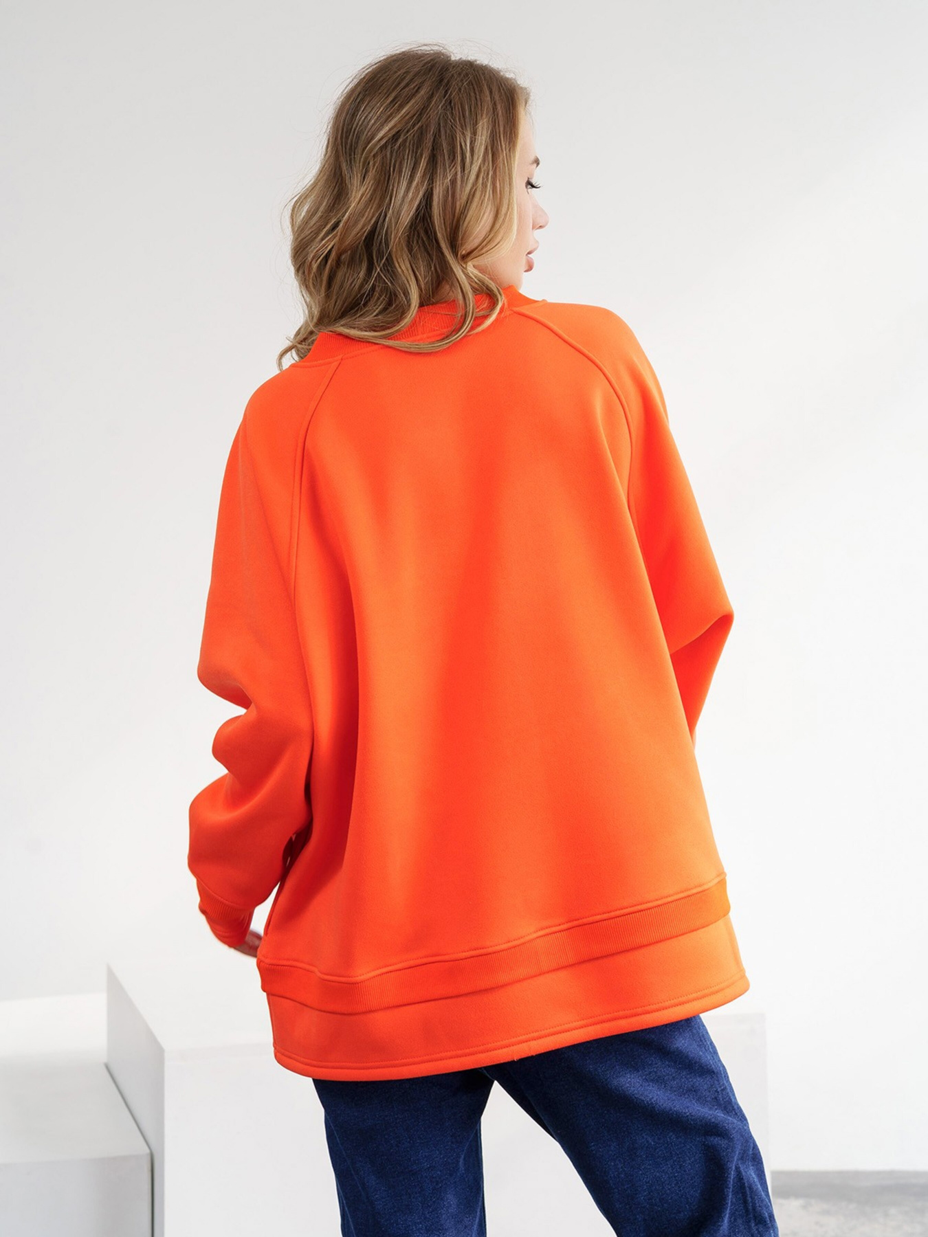 Свитшот ISSA Plus модель 13561_orange Фото