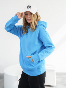 Худи ISSA Plus модель 13563_blue Фото