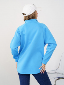 Кофта ISSA Plus модель 13564_blue Фото