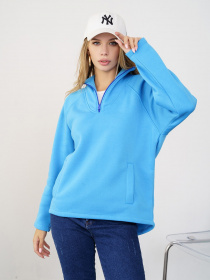 Кофта ISSA Plus модель 13564_blue Фото