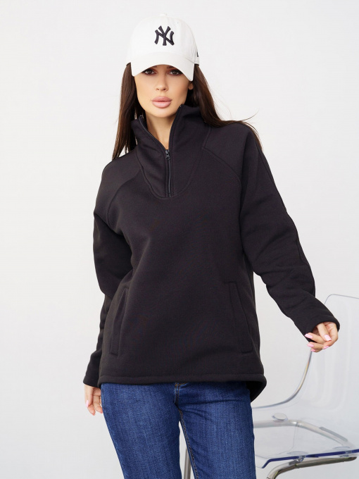 Кофта ISSA Plus модель 13564_black Фото