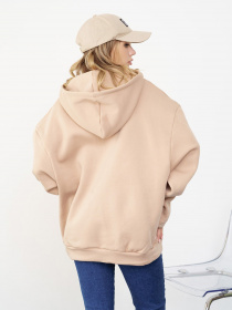 Худи ISSA Plus модель 13566_beige Фото