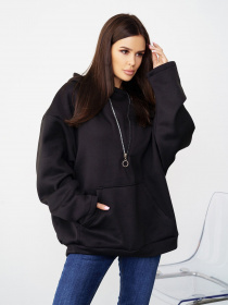 Худі ISSA Plus модель 13566_black Худі ISSA Plus модель 13566_black Фото