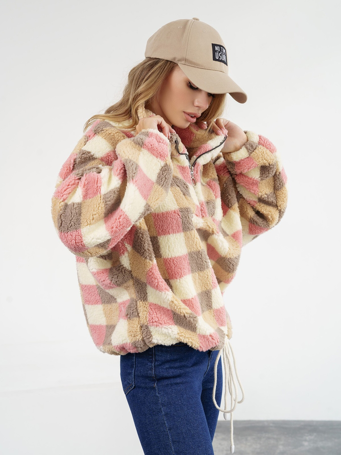 Кофта ISSA Plus модель 13577_multicolor Фото