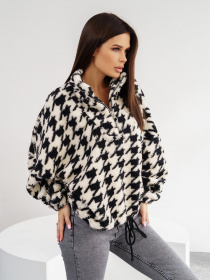 Кофта ISSA Plus модель 13578_blackwhite Фото