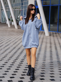 Кофта спортивная ISSA Plus модель 13581_lightgray Фото