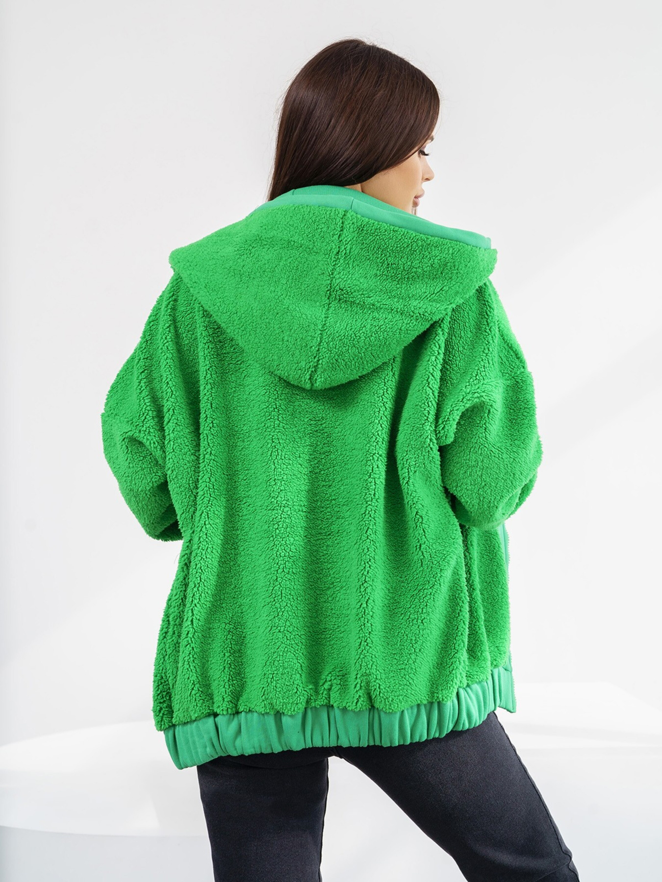 Кофта ISSA Plus модель 13586_green Фото