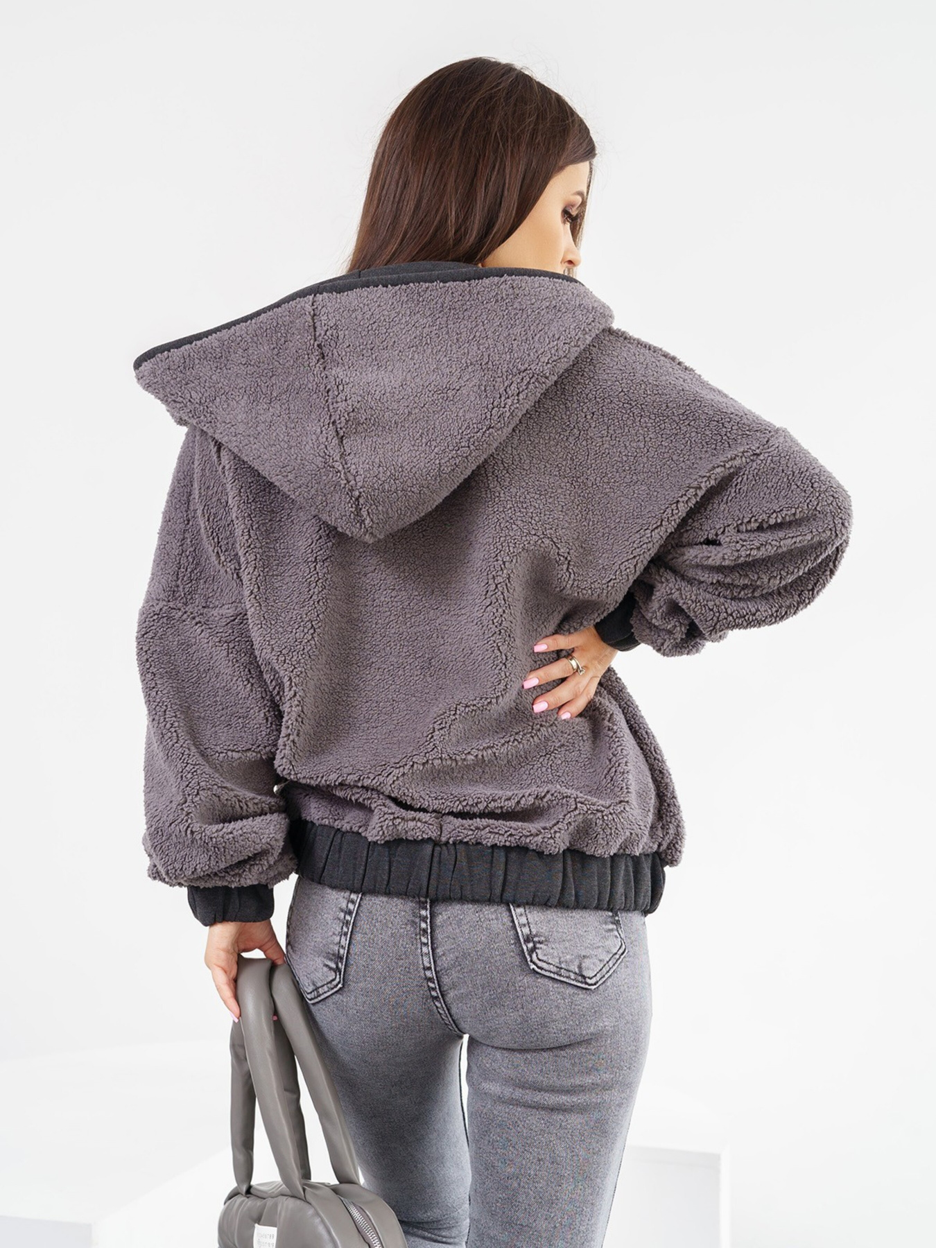 Кофта ISSA Plus модель 13586_grey Фото