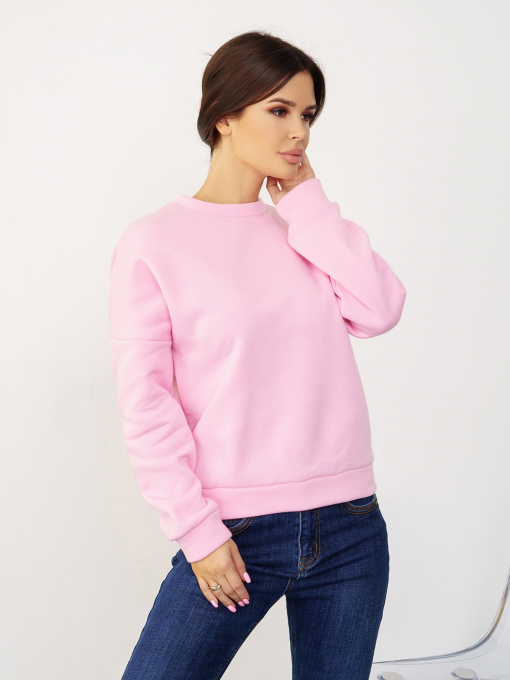 Свитшот ISSA Plus модель SA-428_pink Фото