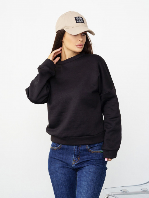 Свитшот ISSA Plus модель SA-428_black Фото