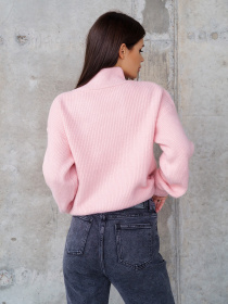 Светр ISSA Plus модель WN20-322_pink Фото