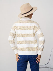 Свитер ISSA Plus модель WN20-331_whitebeige Фото